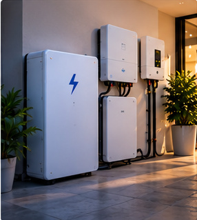Inverter e accumulo